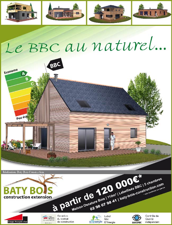 maion bois 120000 Nouveauté bois BBC