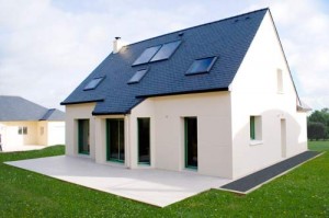 Maison témoin BBC Traditionnelle économe en énergie